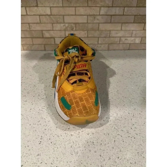 Adidas D.o.n donovan Mitchell lego shoes sz kids 3.5 b25 - Picture 7 of 12